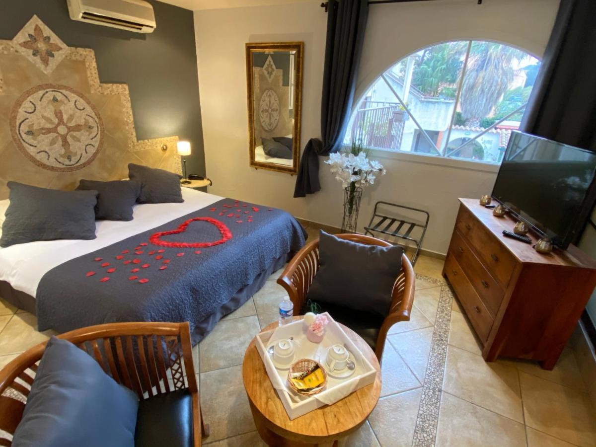 Logis Hotel Les II Mas - Perpignan Sud Cabestany エクステリア 写真
