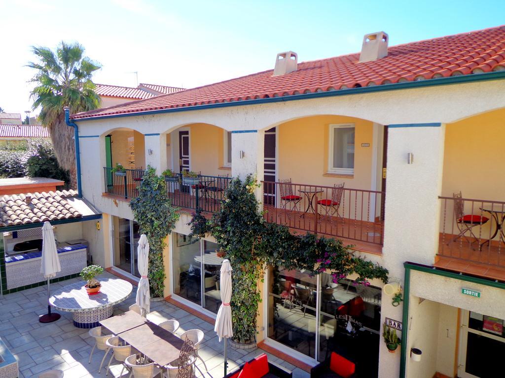 Logis Hotel Les II Mas - Perpignan Sud Cabestany エクステリア 写真