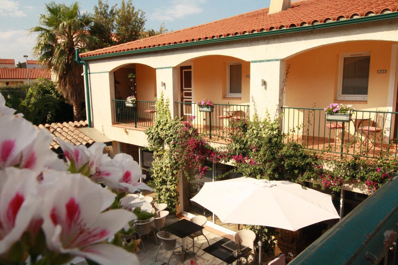 Logis Hotel Les II Mas - Perpignan Sud Cabestany エクステリア 写真