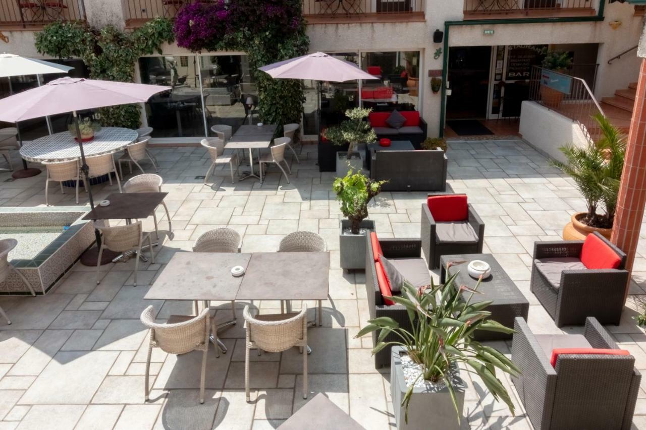 Logis Hotel Les II Mas - Perpignan Sud Cabestany エクステリア 写真