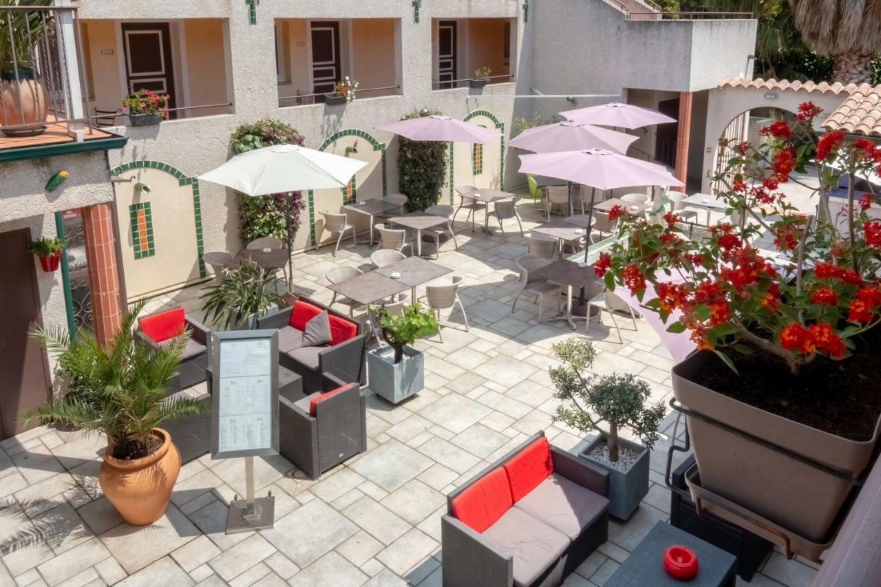 Logis Hotel Les II Mas - Perpignan Sud Cabestany エクステリア 写真